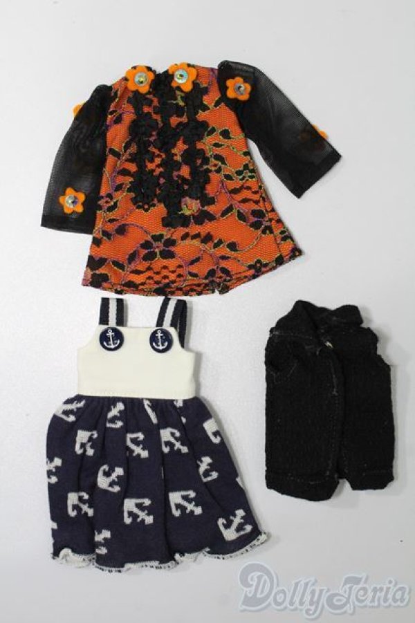 画像1: 22cmサイズドール/OF:衣装 S-25-08-31-035-TO-ZS (1)