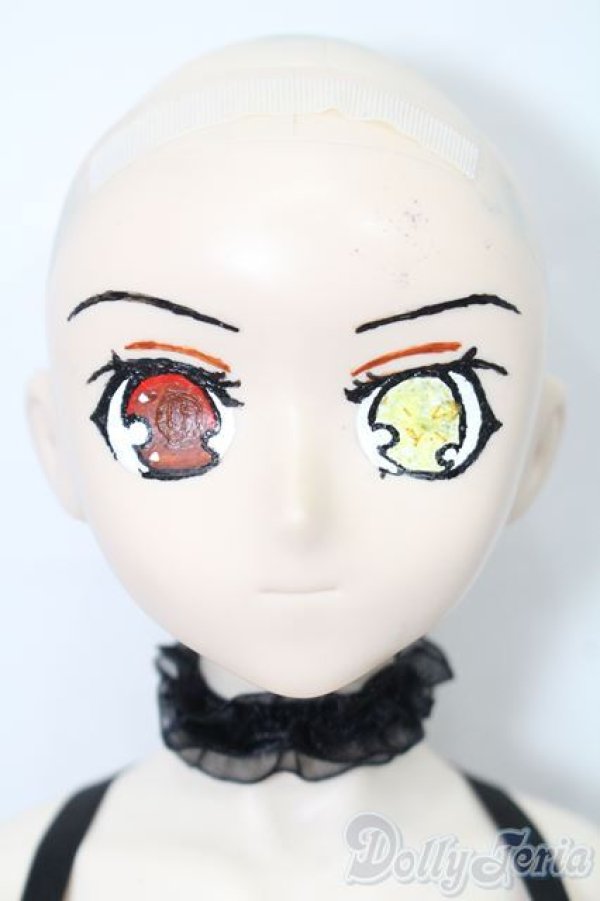 画像2: オビツ60女の子ボディ&カスタムヘッド:デートアライブ時崎狂三風 S-25-08-31-008-TO-ZS (2)