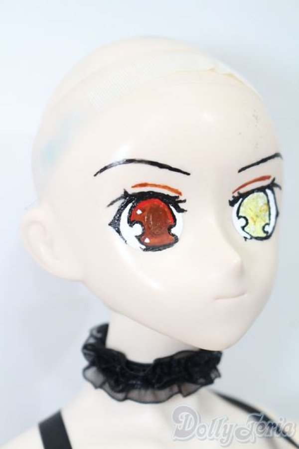 画像4: オビツ60女の子ボディ&カスタムヘッド:デートアライブ時崎狂三風 S-25-08-31-008-TO-ZS (4)