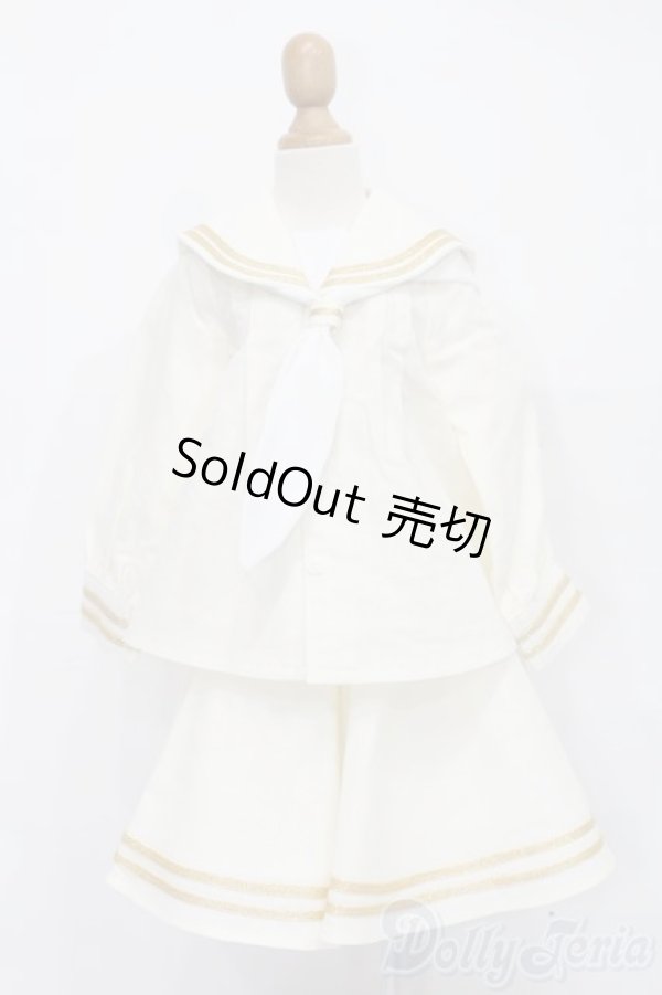 画像1: SD/OF：セーラースカートセット(エクリュ) S-26-01-04-250-TO-ZS (1)