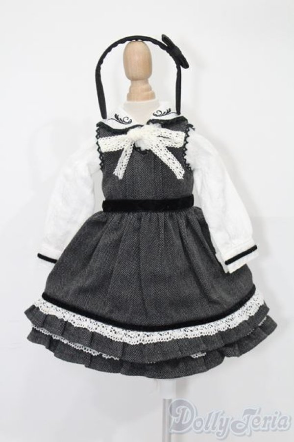 画像1: SDM＆MSD/OF:リーフエンブロイダリー・リトルガール S-25-12-21-491-TO-ZS (1)