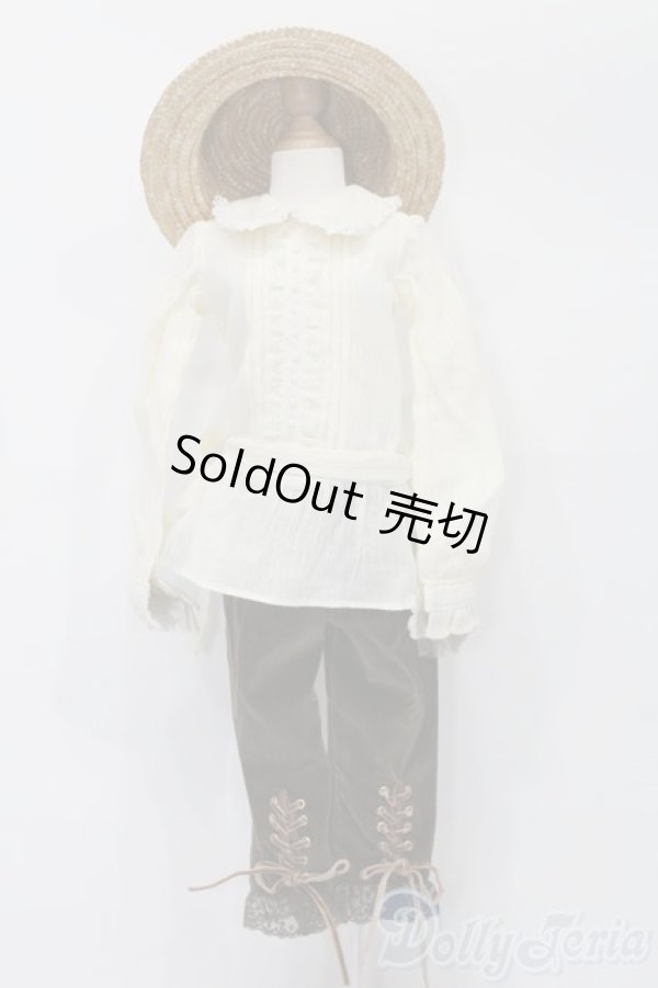 画像1: SD/OF レースチュニック&カンカン帽セット：ボークス製 S-26-02-22-465-TO-ZS (1)