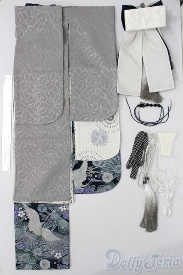 画像7: 1/3ドール/OF 着物セット S-25-11-02-297-TO-ZS (7)