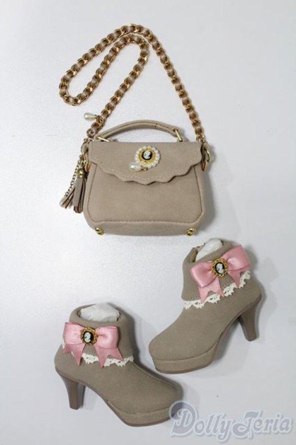 画像1: SD/OF:チェーンフラップバッグ&フォルデッドショートブーツ:VOLKS製 S-25-10-26-165-TO-ZS (1)