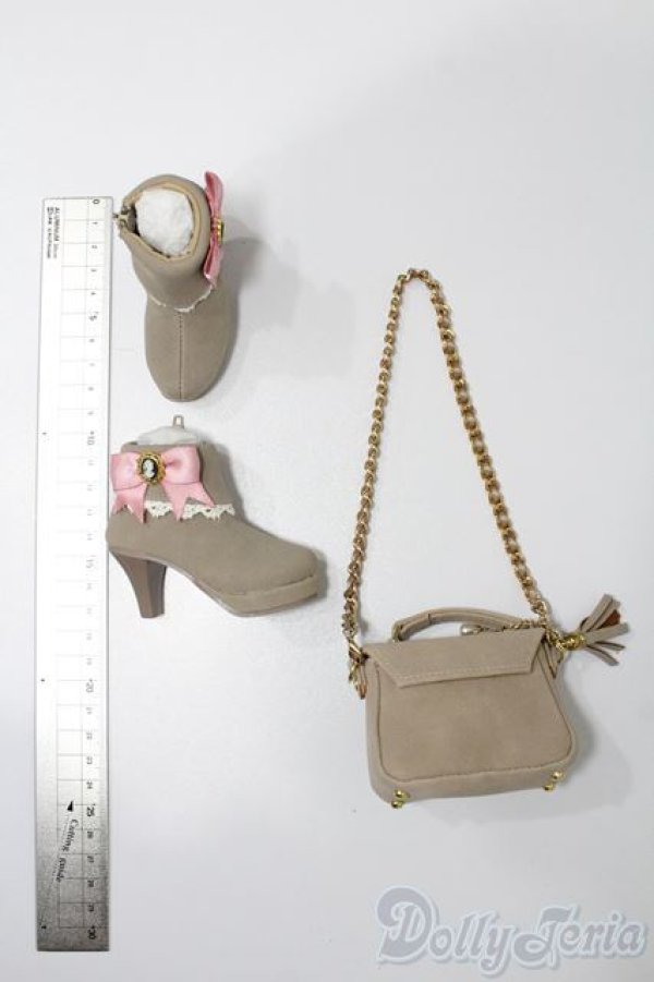 画像2: SD/OF:チェーンフラップバッグ&フォルデッドショートブーツ:VOLKS製 S-25-10-26-165-TO-ZS (2)