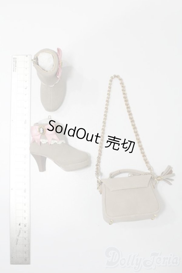 画像2: SD/OF:チェーンフラップバッグ&フォルデッドショートブーツ:VOLKS製 S-26-01-04-281-TO-ZS (2)