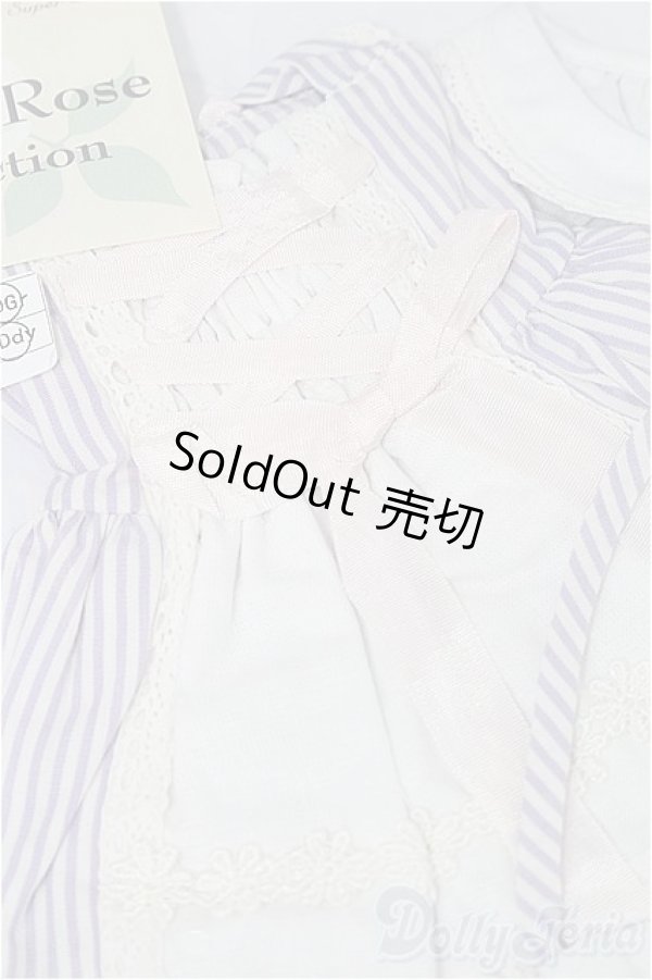 画像3: SD/OF すみれ色ストライプワンピ(VOLKS製) S-25-12-14-077-TO-ZS (3)