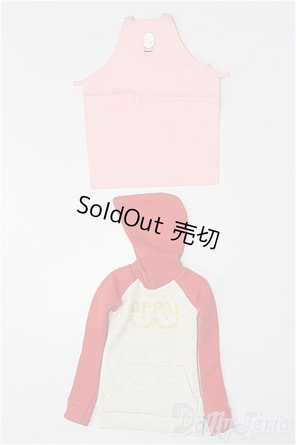 画像1: SMARTDOLL/OF One Punch Man Oppai Hoodie+Genos Apron Set S-25-11-30-232-TO-ZS (1)