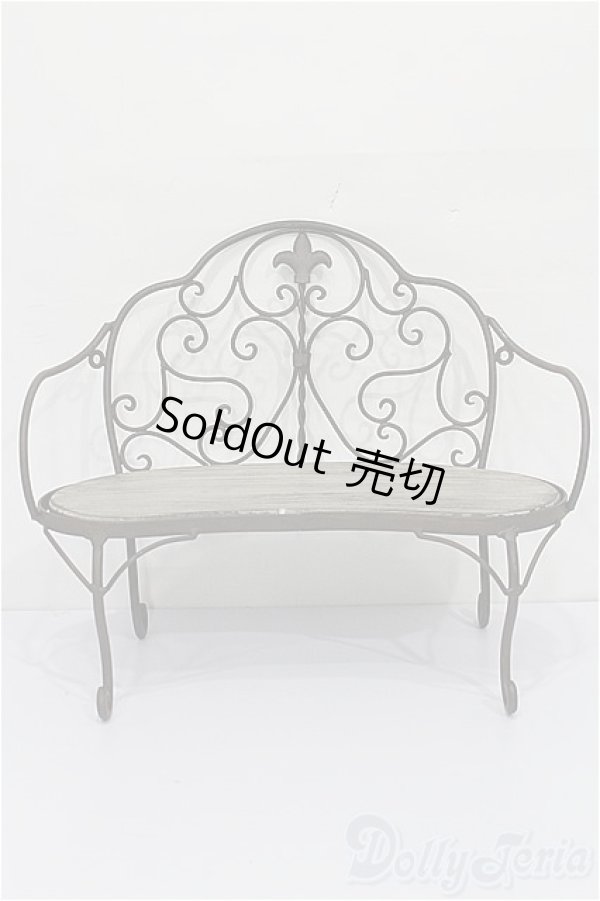 画像1: SD/アンティーク風ミニチュアベンチ S-25-12-14-222-TO-ZS (1)