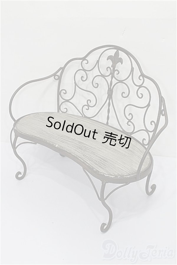 画像2: SD/アンティーク風ミニチュアベンチ S-25-12-14-222-TO-ZS (2)