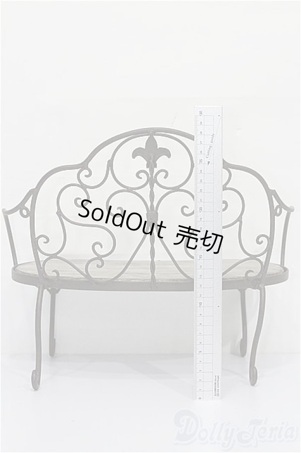 画像3: SD/アンティーク風ミニチュアベンチ S-25-12-14-222-TO-ZS (3)