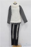 画像1: DD/OF:ホワイトモヘアホルターネックセット S-26-01-11-324-TO-ZS (1)