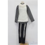 画像: DD/OF:ホワイトモヘアホルターネックセット S-26-01-11-324-TO-ZS