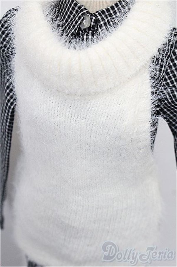 画像4: DD/OF:ホワイトモヘアホルターネックセット S-26-01-11-324-TO-ZS (4)