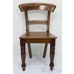 画像: 1/3ドールサイズ/木製チェア S-26-01-11-302-TO-ZS