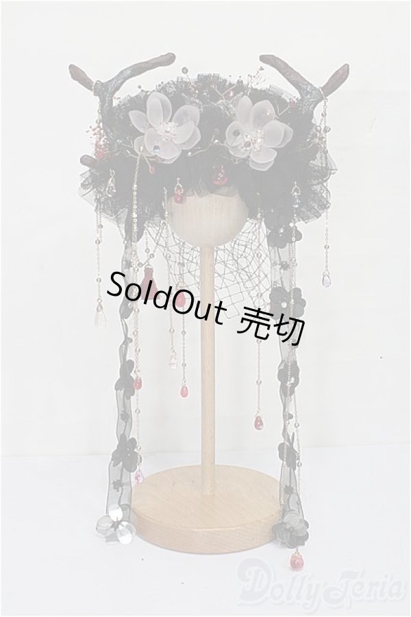 画像1: MSD/角カチューシャ(Flower B様製) S-26-01-25-242-TO-ZS (1)