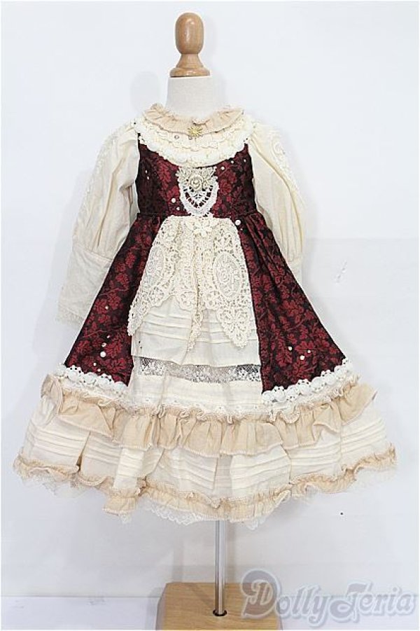 画像1: SD/OF ancienne(オンシエンヌ)様製ドレス S-26-02-08-216-TO-ZS (1)