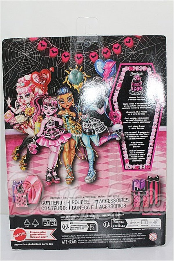 画像5: MONSTER HIGH モンスターハイ/SCARY SWEET BIRTHDAY S-26-02-22-282-TO-ZS (5)