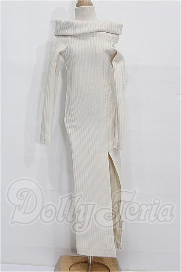 画像2: MDD/OF スリット入りオフショルダーニット(Narcisse Noir) S-26-03-08-275-TO-ZS (2)