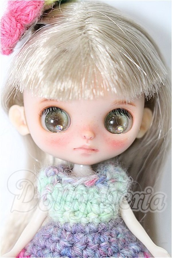 画像1: プチブライス/MOKO DOLL様カスタムプチブライス S-26-03-29-214-TO-ZS (1)
