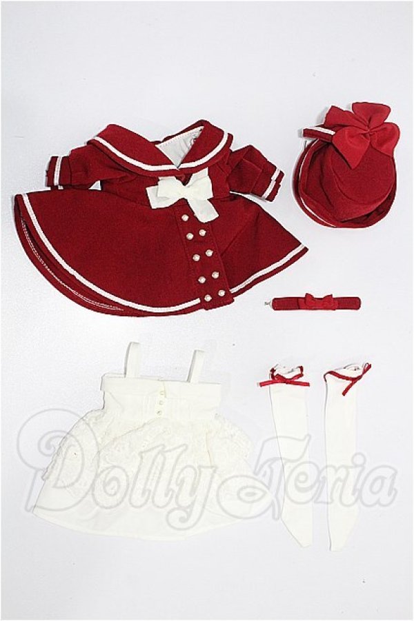 画像5: MSD/OF:セーラースタイルワンピース(エンジ)・ミニ S-26-04-19-151-TO-ZS (5)