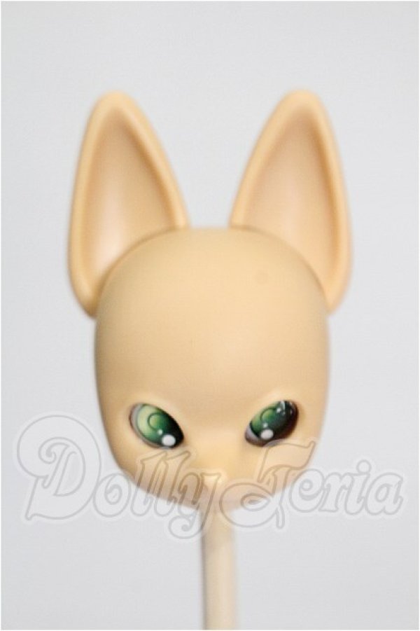 画像1: PICCODO/デフォルメドール用レジンヘッド FURRY FOX 日焼け肌 S-26-06-14-111-TO-ZS (1)