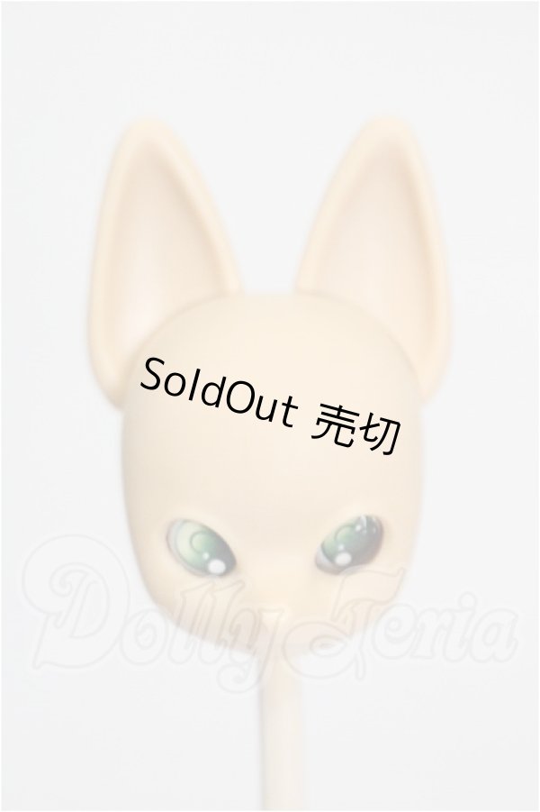 画像1: PICCODO/デフォルメドール用レジンヘッド FURRY FOX 日焼け肌 S-26-06-14-111-TO-ZS (1)