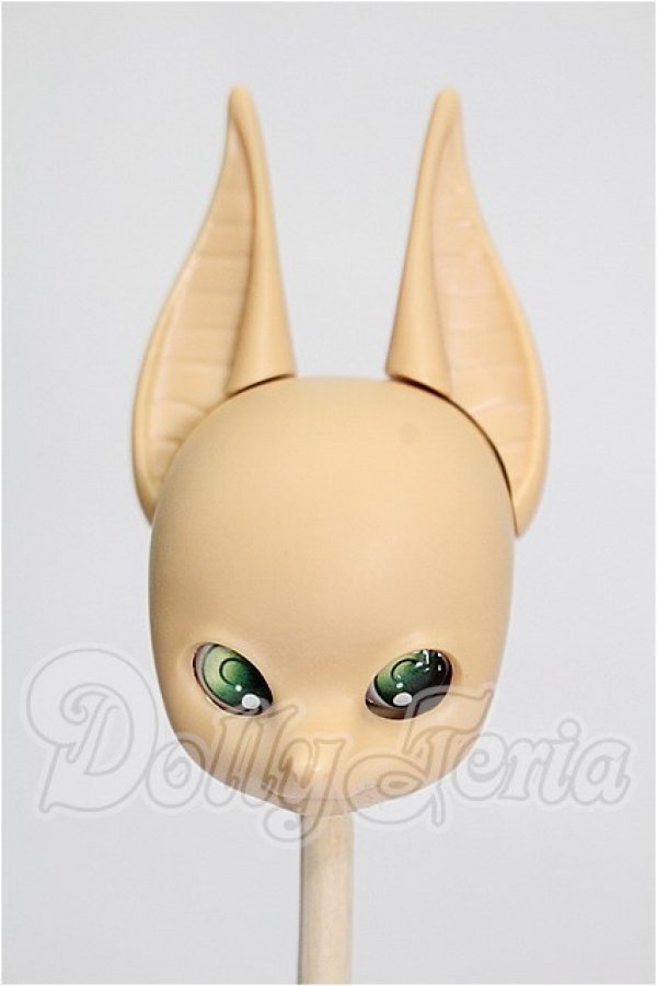 画像2: PICCODO/デフォルメドール用レジンヘッド FURRY FOX 日焼け肌 S-26-06-14-111-TO-ZS (2)