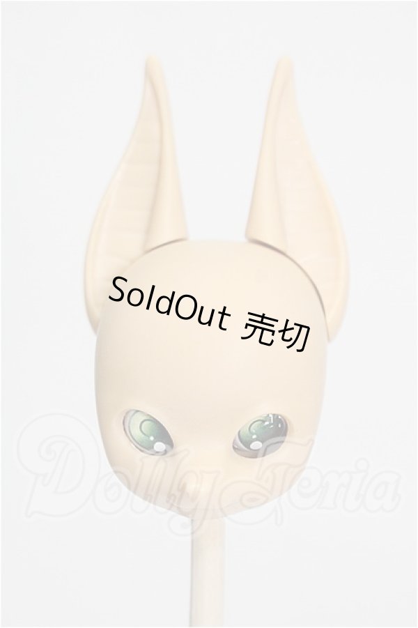 画像2: PICCODO/デフォルメドール用レジンヘッド FURRY FOX 日焼け肌 S-26-06-14-111-TO-ZS (2)