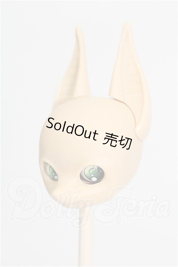 画像3: PICCODO/デフォルメドール用レジンヘッド FURRY FOX 日焼け肌 S-26-06-14-111-TO-ZS (3)