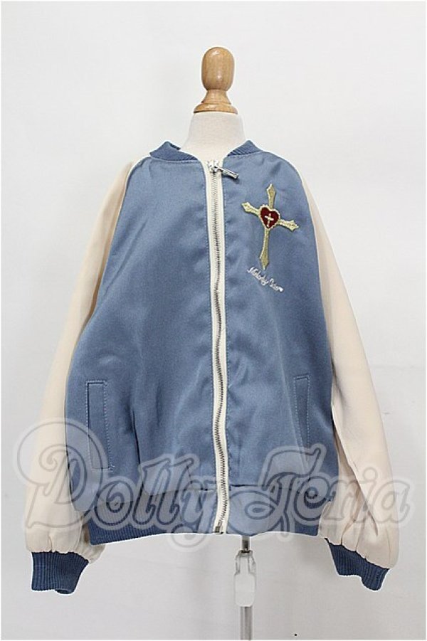 画像1: SD17BOY/OF:チャーム付き刺繍スカジャン Melody.C様製 S-26-05-17-121-TO-ZS (1)