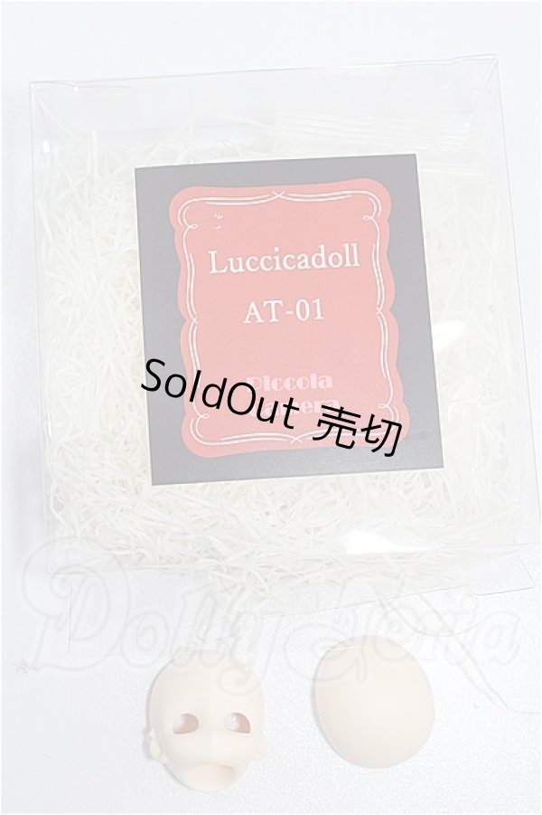 画像1: Luccicadoll/11cmドールサイズレジンヘッド(AT-01) S-26-06-14-125-TO-ZS (1)