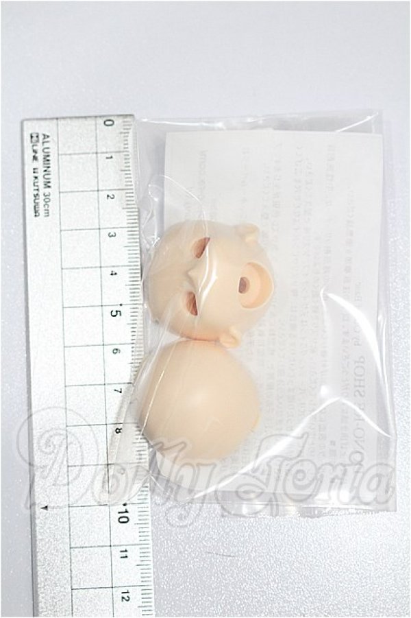 画像2: OBドール/11cmドールサイズ用ヘッド S-26-06-14-129-TO-ZS (2)