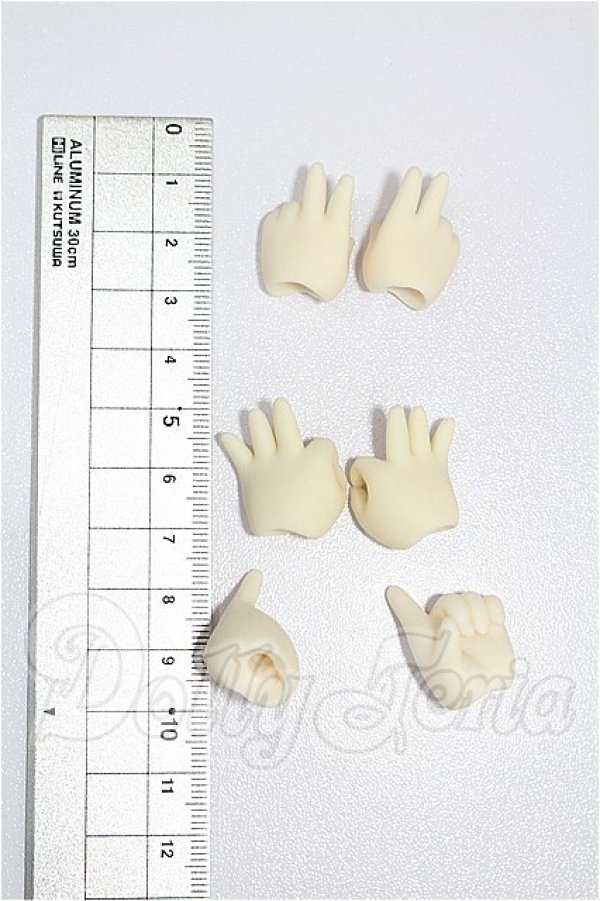画像2: TinyFox/1/6サイズ ハンドパーツ S-26-06-28-117-TO-ZS (2)