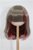 画像1: 8-9inch/Pigg Doll様製 ウィッグ S-26-07-19-196-TO-ZS (1)