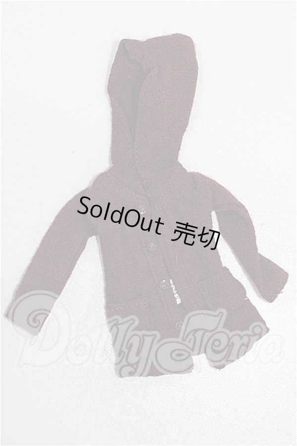 画像1: azone/OF:PNSふんわりフードロングカーディガン S-26-07-26-327-TO-ZS (1)