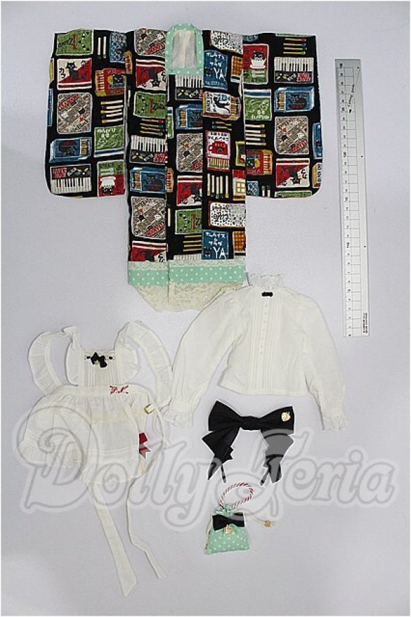 画像3: SDM＆MSD/OF:衣装セット　psycho-lab　黒猫喫茶店 S-26-08-09-116-TO-ZS (3)