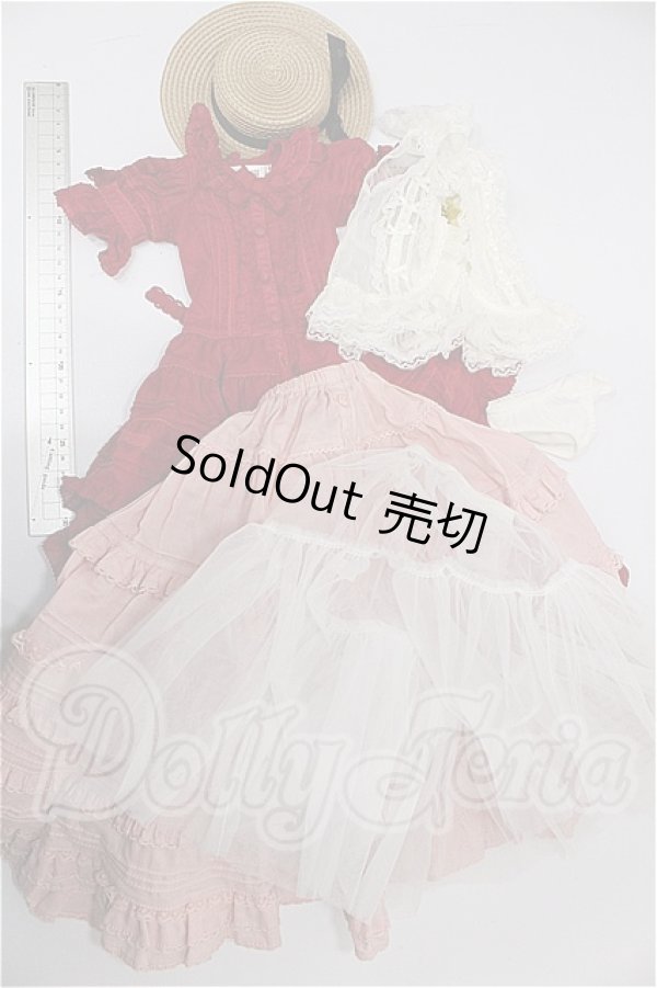 画像5: SD/OF:PINK HOUSE 「赤ローンワンピースコーデセット」 S-26-08-30-206-TO-ZS (5)