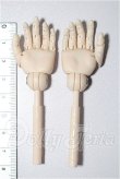 画像2: 1/4ドール関節ハンドパーツ S-26-09-20-259-YB-ZS (2)