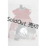 画像: SDM＆MDD/OF：よそゆきワンピセット（ダークレッド）・ミニ S-26-10-11-110-TO-ZS