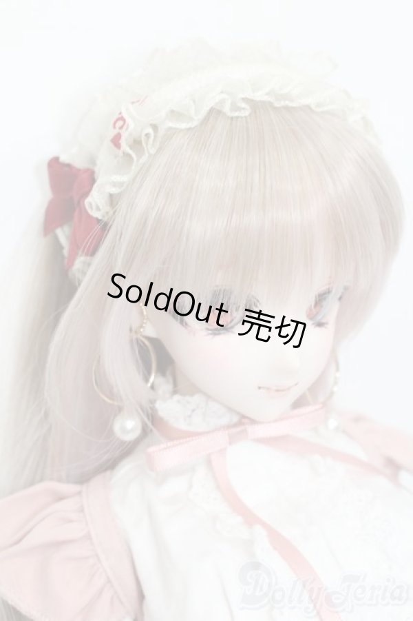 画像3: DDdy/DDH-09:カスタムヘッド(アイ+ピアスx3ペア付)+ウィッグ(少々乱れ)+ボディ+スワローテイルメイドセット一部(ピンク/ボークス) S-25-06-22-594-YB-ZS (3)