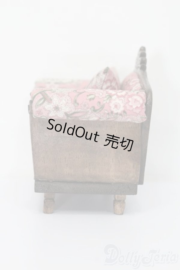 画像2: 1/12ドール/Arcadian様製ソファ S-25-11-16-458-GN-ZS (2)