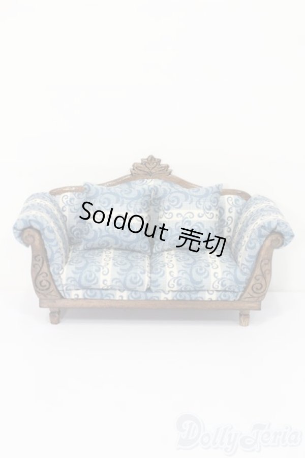 画像1: 1/12ドール/Arcadian様製ソファ S-25-08-10-360-GN-ZS (1)