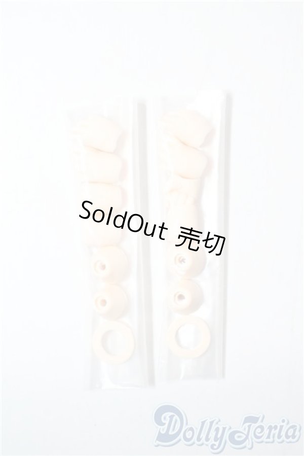 画像1: オビツ11/ハンドパーツ+首接続パーツセット ホワイティ A-25-09-03-1015-NY-ZU (1)