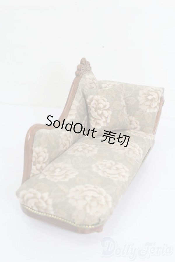 画像2: 1/12ドール/Arcadian様製ソファ S-25-08-10-337-GN-ZS (2)