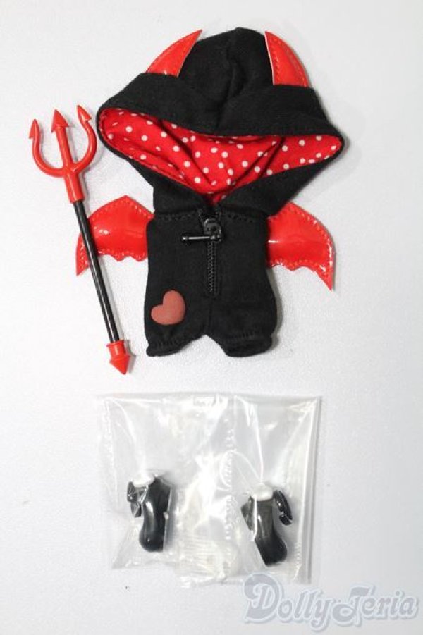 画像1: キューポッシュ/でびるパーカーせっと S-25-12-28-451-GN-ZS (1)