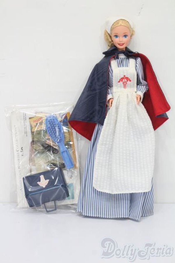 画像4: マテルバービー/Civil War Nurse Barbie S-25-06-15-157-GN-ZS (4)