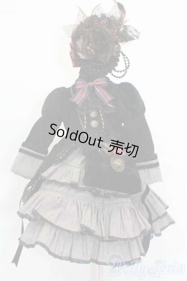 画像1: SDM/OF:D.MotherGoose様製 マフェットお嬢さんのドレス 衣装セット S-25-03-02-183-GN-ZS (1)
