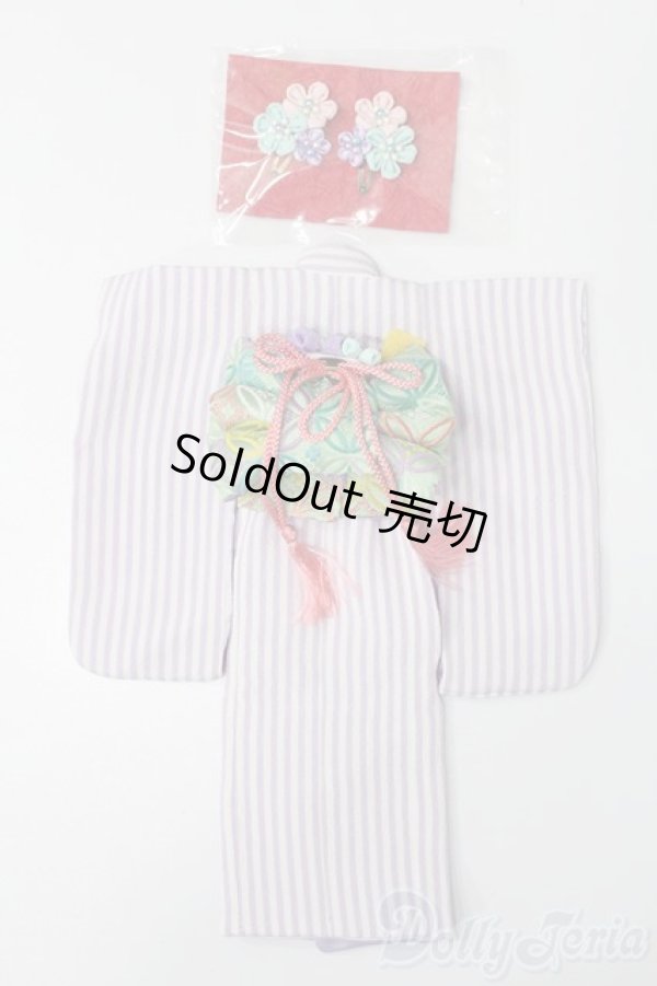 画像2: 幼SD/OF:着物 S-25-11-30-332-GN-ZS (2)