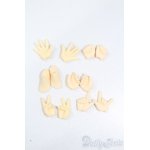 画像: azone/ピコニーモD ハンドパーツ:手足小 ホワイト S-25-03-09-234-GN-ZS